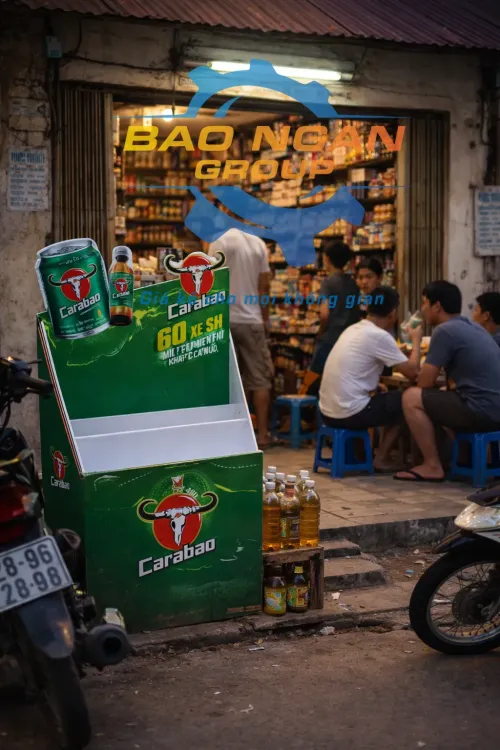 Kệ trưng bày nước tăng lực