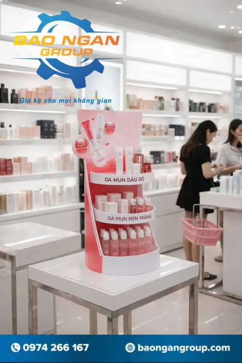 POSM Trưng Bày Mỹ Phẩm