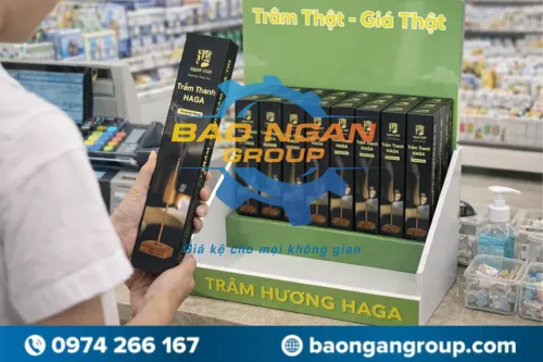 Kệ trưng bày Trầm Hương Haga