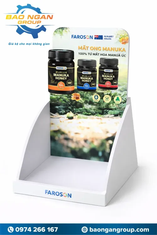 Kệ trưng bày sản phẩm chức năng