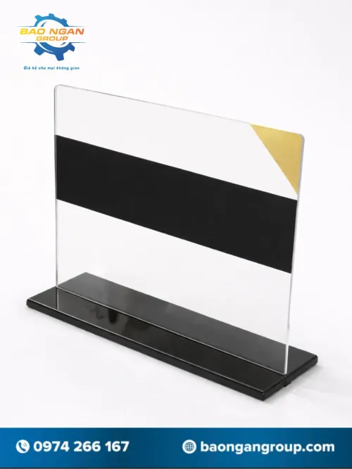 Shelf talker nhựa trong suốt