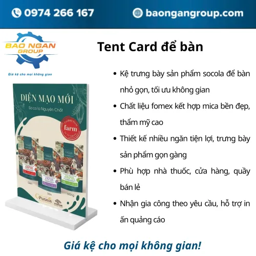Tent Card Mỹ Đình